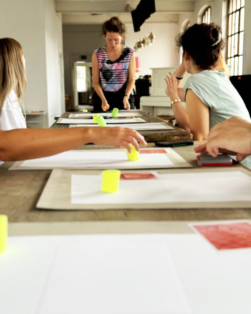 Workshop im Atelierhaus B71, Offenbach